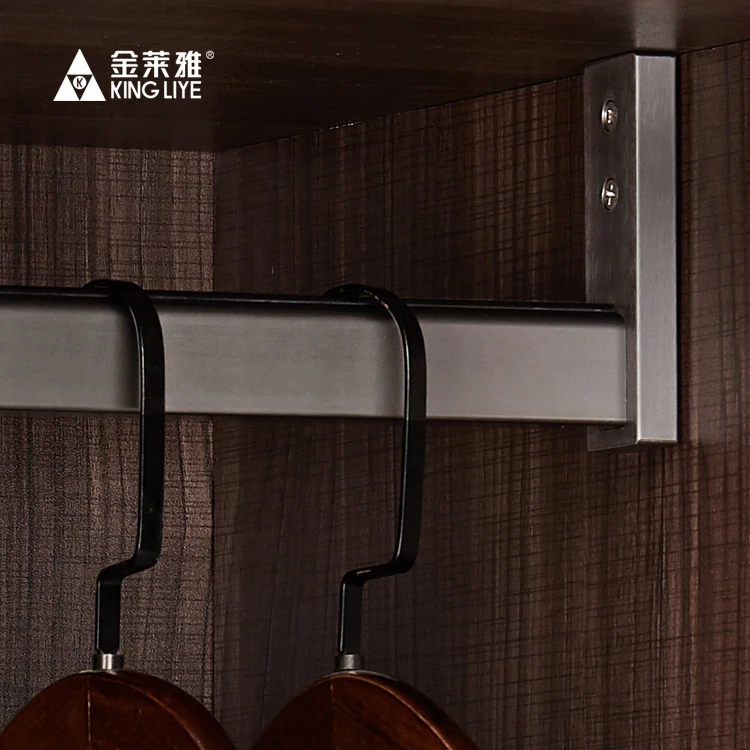 Новый дизайн, популярные аксессуары для шкафа, вешалка для одежды из алюминиевого сплава