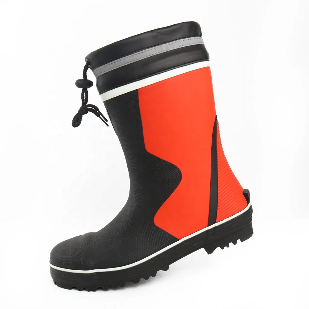 New rain boots protective boots support custom high top non-slip rain boots manufacturers