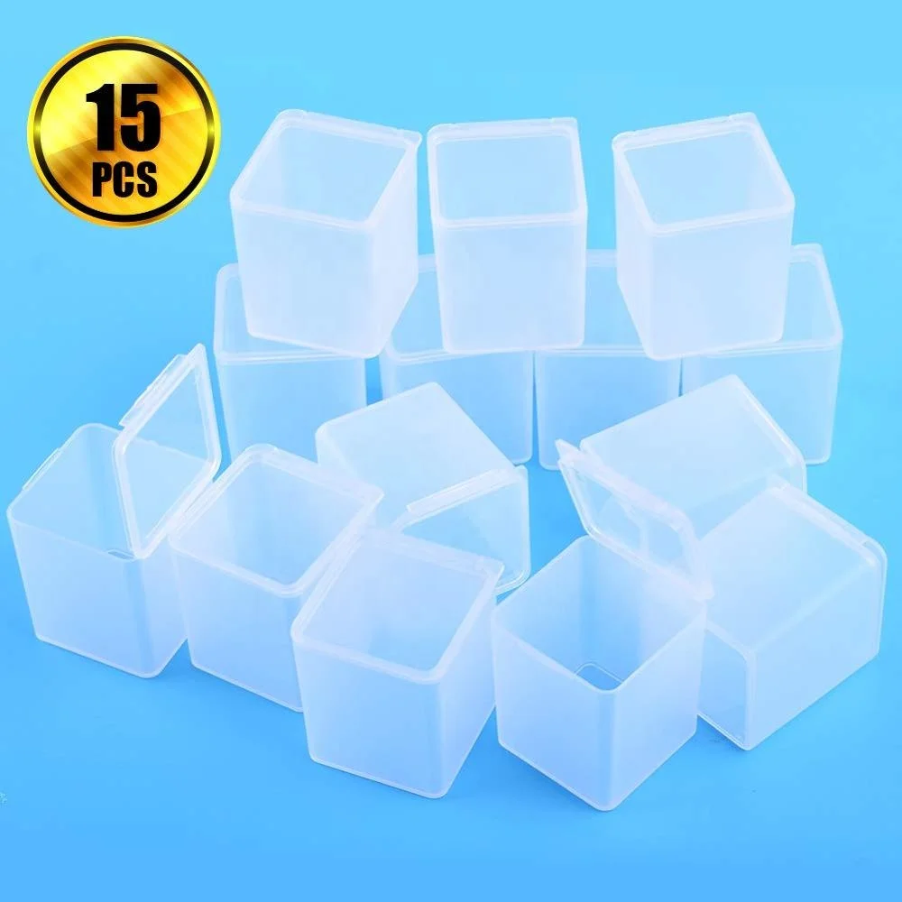 Custom High Quality Empty Frosted Printed Plastic Storage Display Box for Small Daily Necessities