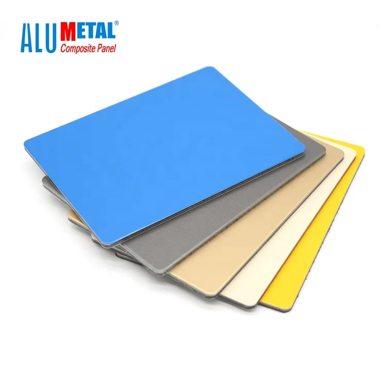 High Quality exterior wall  standard size aluminium composite panel pvdf acp sheet for wall cladding