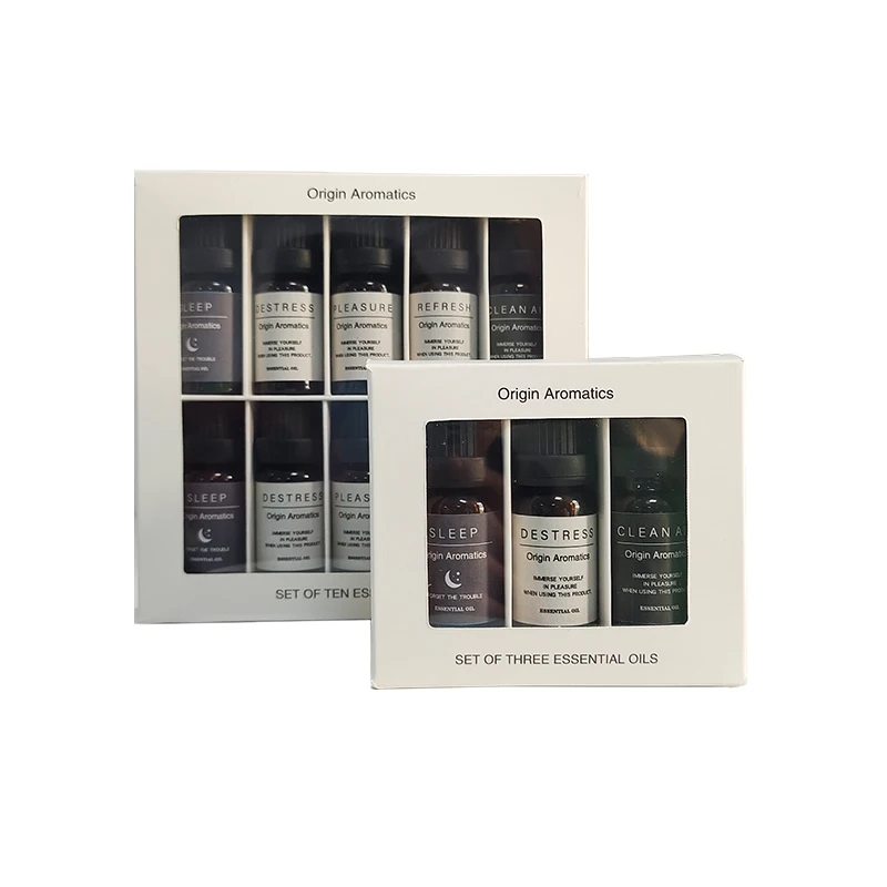 OEM/ODM wholesale pure natural aromatherapy massage 6pcs blend essential oil gift set essential oil set for diffusers