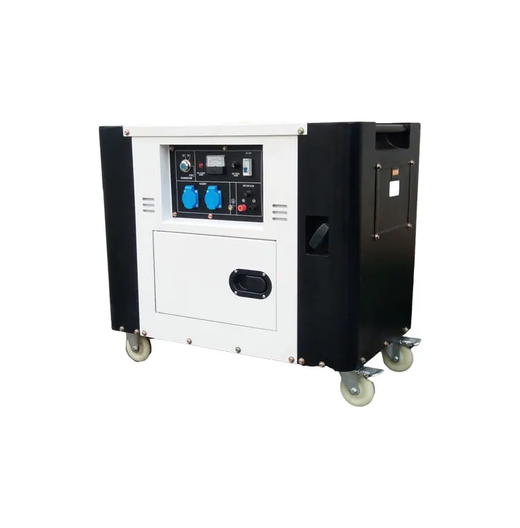 Factory price  6kva 5kw power portable super silent diesel generator for sale