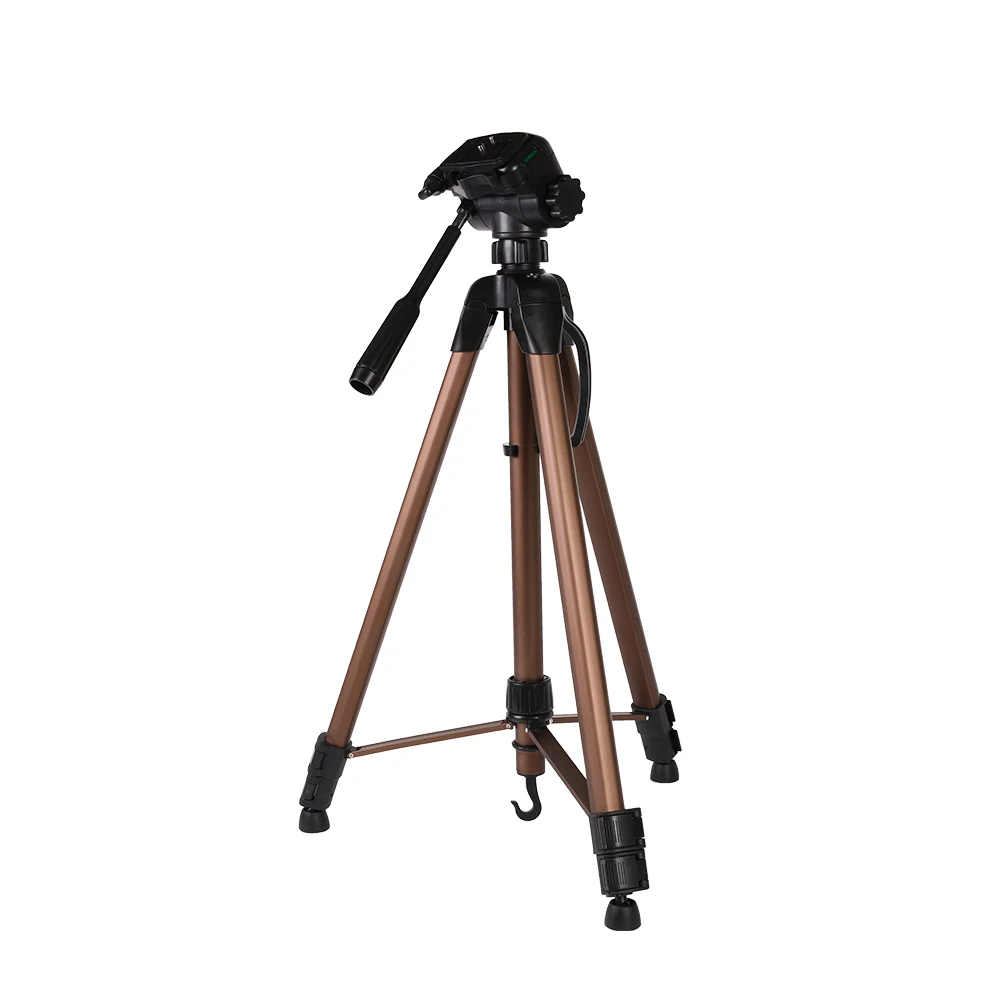 SLAMOE WF-3770 Professional camera tripod with non-slip mat aluminium alloy material travel tripod for camera phone stand