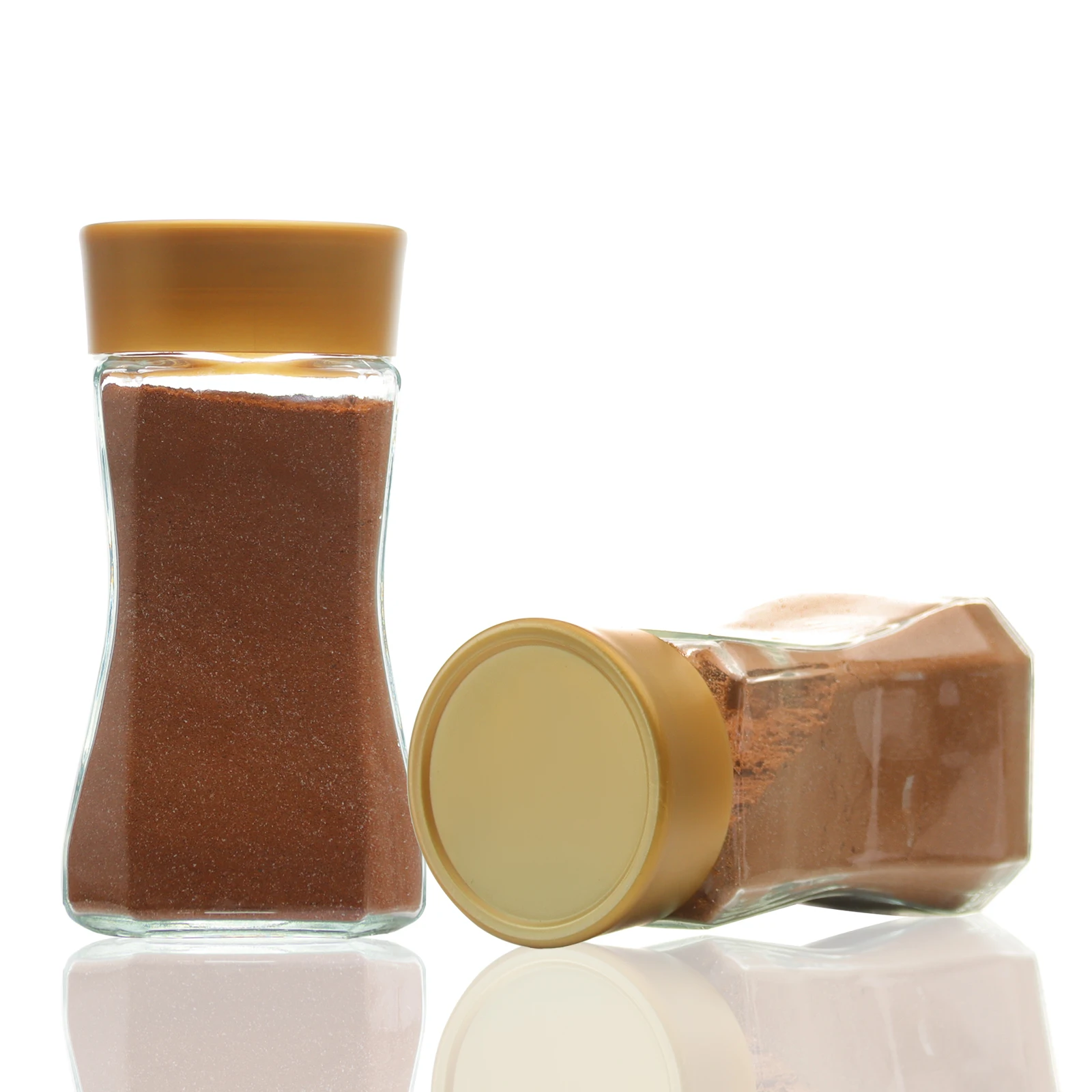 Hot Selling 2oz 4oz 6oz 8oz 10 Oz 120ml 200ml Kitchen Transparent Glass Bamboo Lid Spice Container Jar with Labels Sticker