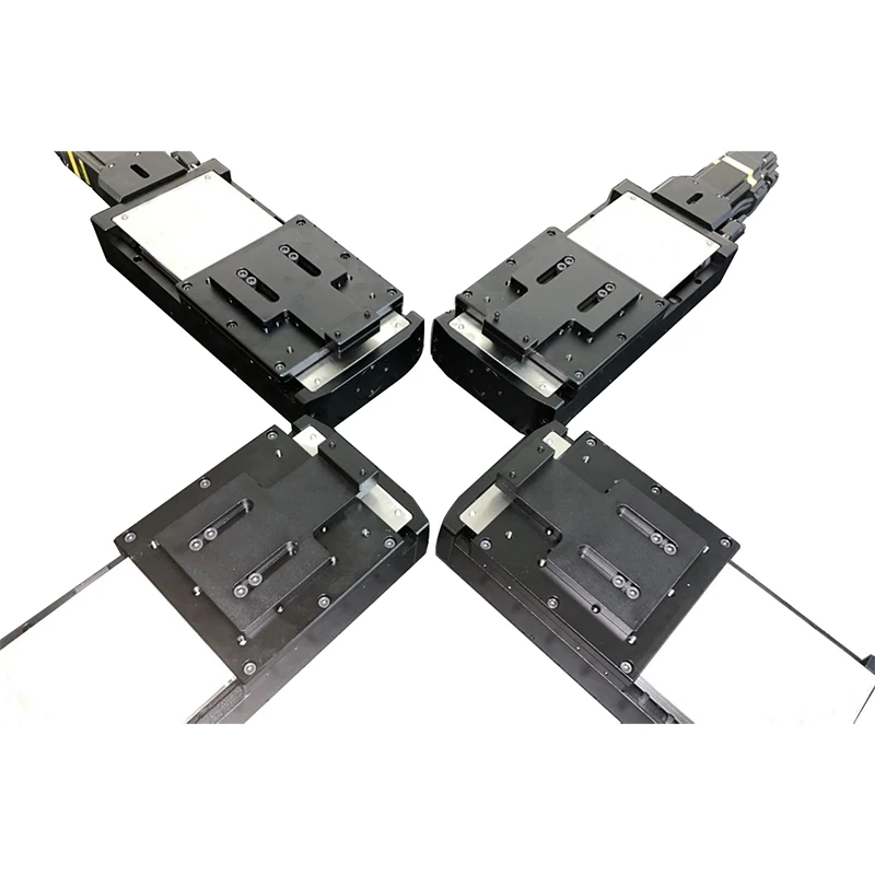 Motorized Four Axis Stretching Linear Stage Optics Slide Displacement Stage