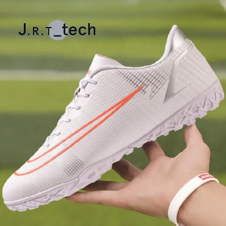 Customized Indoor Outdoor Pvc Rubber Boots Football Soccer Shoes for Sale
