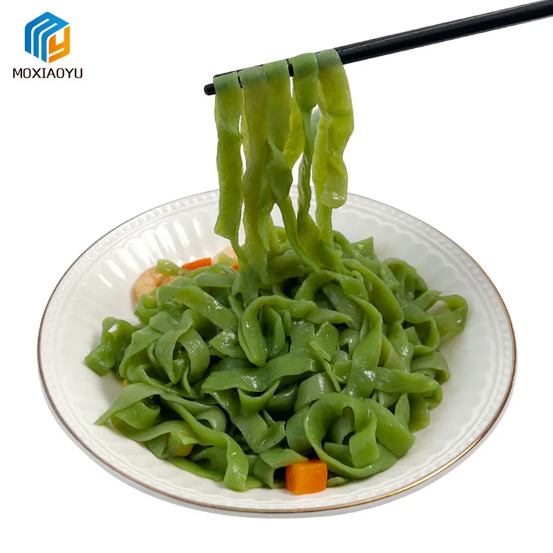Factory Direct Glucomannan Pasta Free Sample Shirataki Noodles Diabetic Food Konjac Spinach Fettuccine