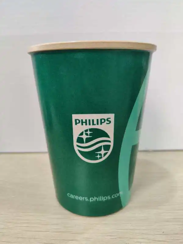 Wholesale custom logo bisphenol free reusable eco biodegradable 12oz coffee cups compostable rice husk cup