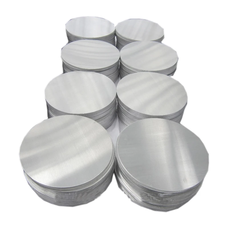 O temper Dia 400mm aluminum wafer  round aluminium sheet High quality Chinese factory circle fabrication