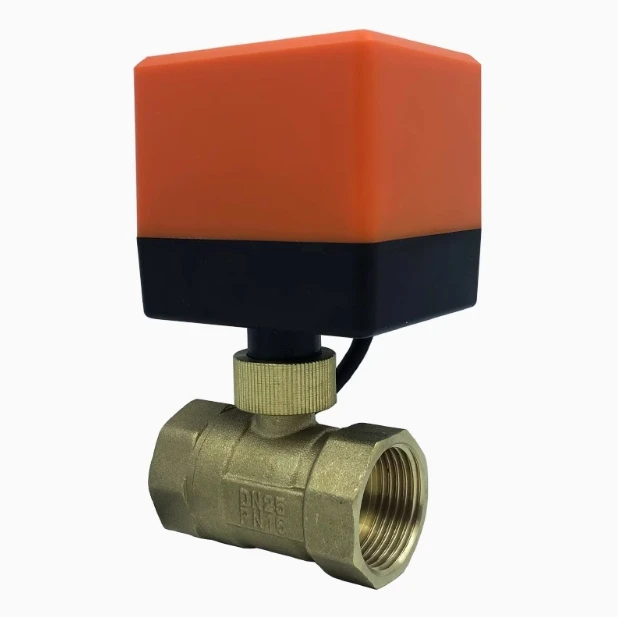 Two-Way or Three-Way Brass or Electronic Diverter Ball Valve Waterproof Three Wire Two Control