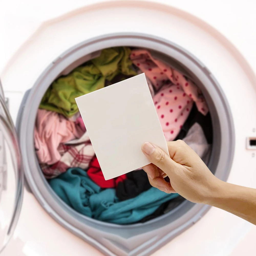 Washing Clothes Eco Friendly laundry detergent paper sheets laundry strips