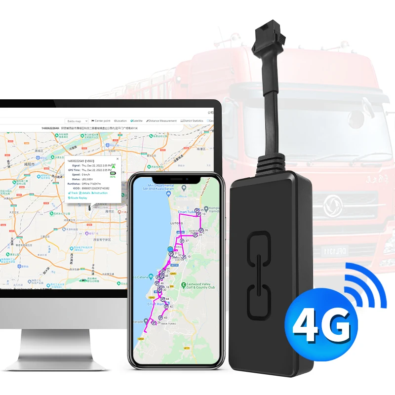 Daovay OEM ODM Автомобильный GPS трекер 4G проводной автомобиль LTE мини Gps и локатор для автомобиля мотоцикла