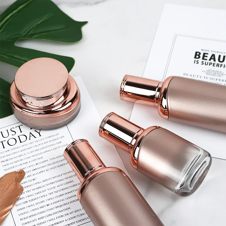 custom eco-friendly cosmetic packaging set cosmetic packaging luxury containers