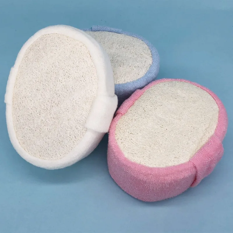 Luffa Body Scrub Bast Wisp Exfoliating Loofah Brush Sponge Peeling exfoliating cleansing loofah sponge
