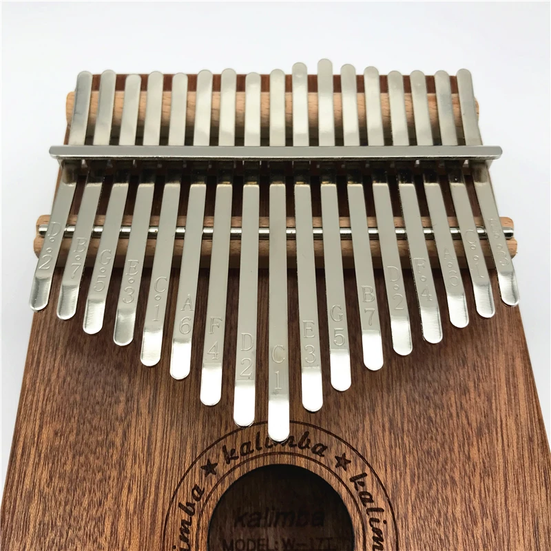  17 клавиш sapele kalimba большой палец пианино Пальчиковое Мини Деревянный акустический музыкальный