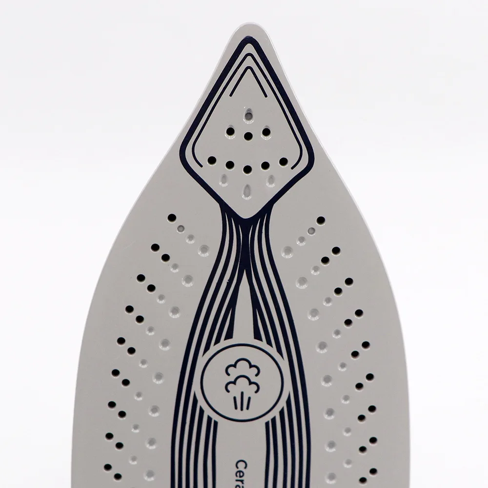 R1250 Adjustable Temperature 2200W Selfcleaning  Ceramic Non-Stick Soleplate Vertical Steam Iron Electric Iron