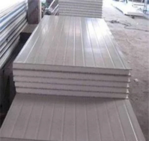 Zinc coating Polyurethane Insulation Foam Materia sandwich panel