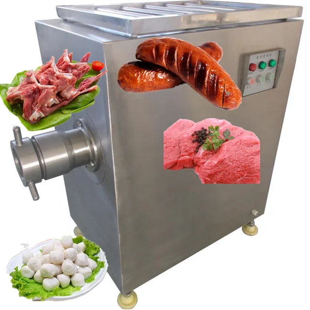 Frozen Meat Grinder industrial kitchen electric fish beef frozen fresh meat grinding machine grinder machine for good price