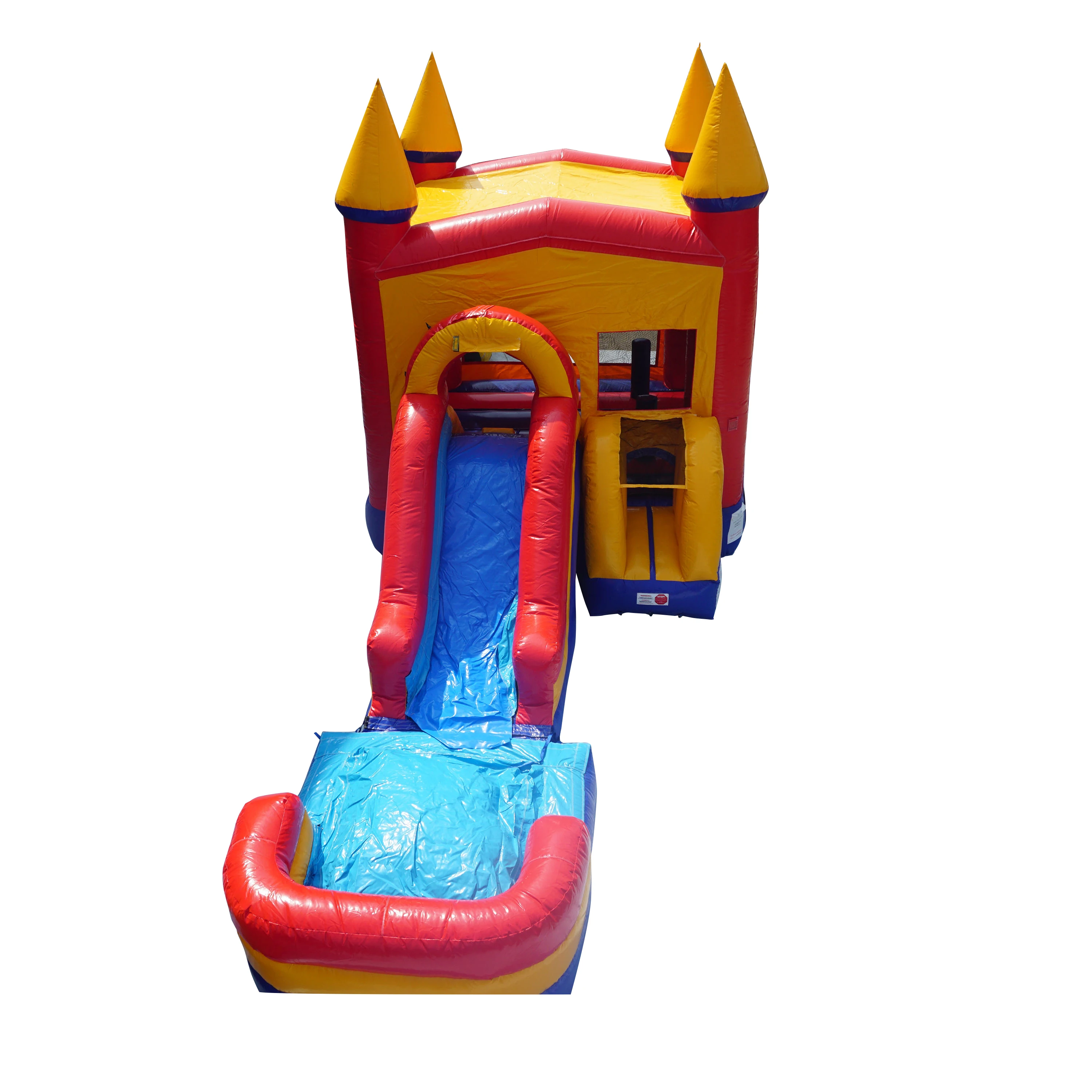 Popular Juego Inflable Infantil Commercial Adult Jumping Castle Inflatable Amusement Park Slide for Kids