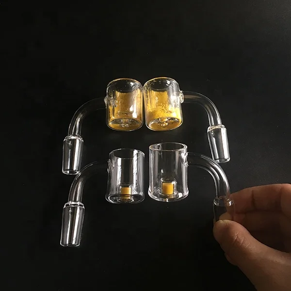 Новый Хорошо обработанный мужской кварцевый гвоздь 14 мм LUXCIG курительное кварцевое