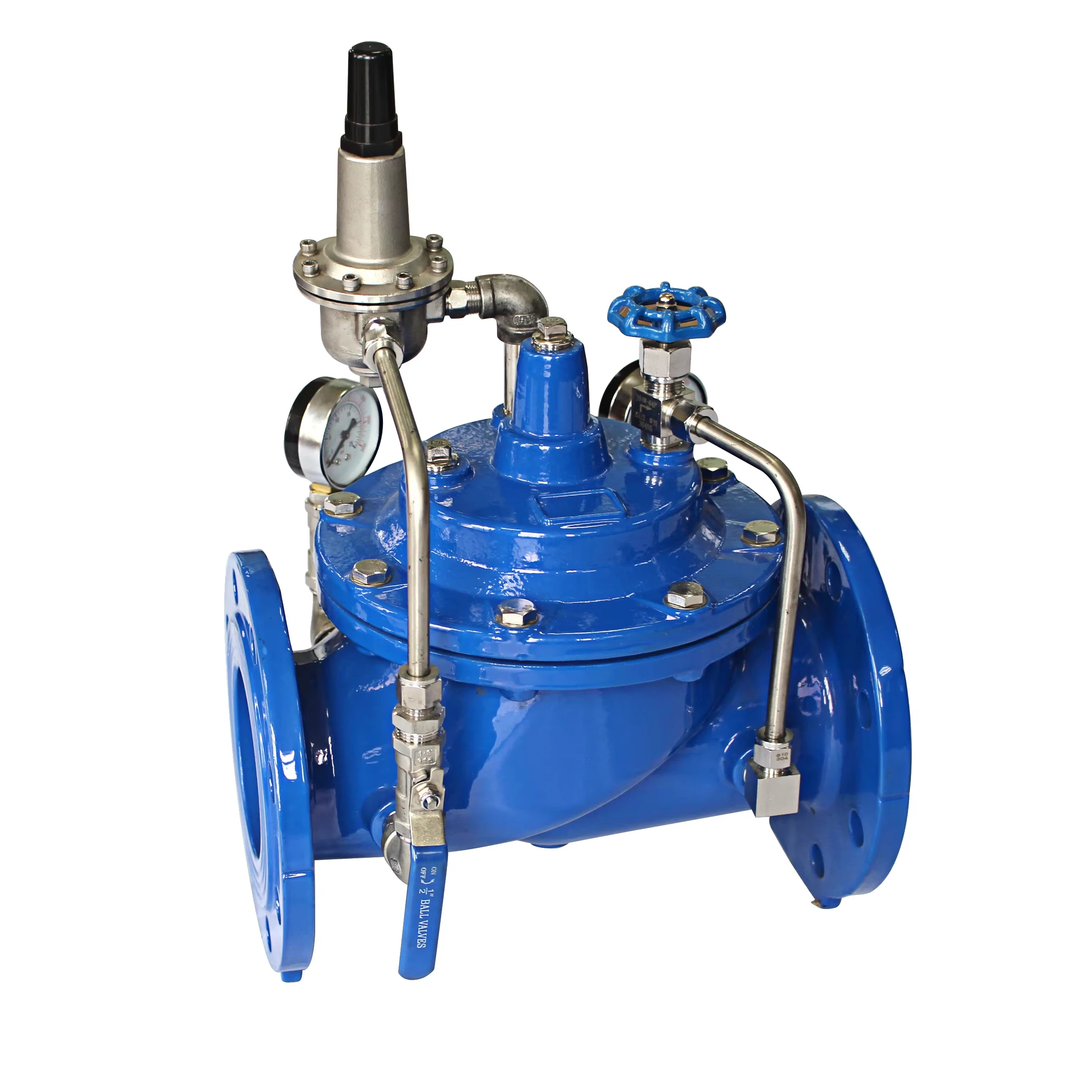 China Factory Supply Pressure Reducing Control Valves Hydraulic Water Flow Control Valve
