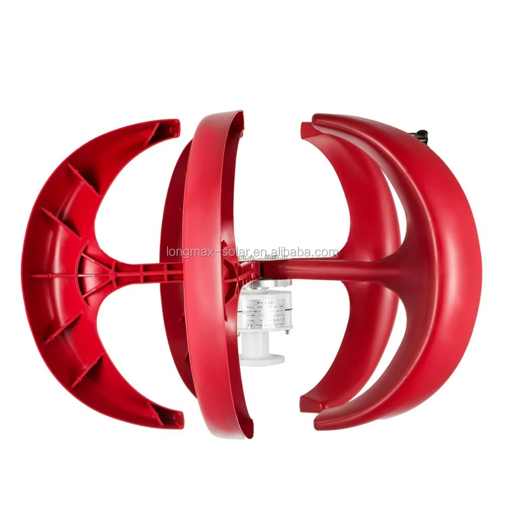 China Cost Price Wind Energy System Home Wind Turbine 24 Volts Vertical Wind Generator 100w