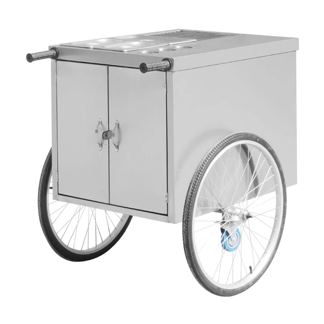 Stainleass steel Fast food cart Food truck / outdoor food cart