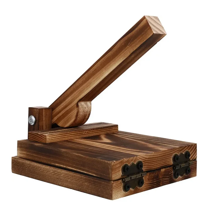 fine workmanship corn tortilla making machine  wood tortilla press dumpling skin maker presser