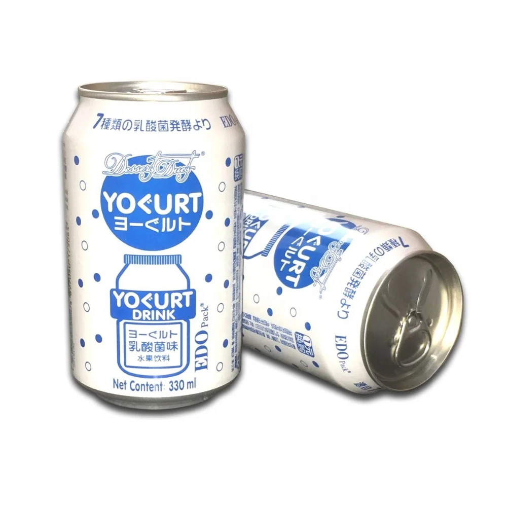 
Latest 330mL Canned Carbonated Yogurt Drink 