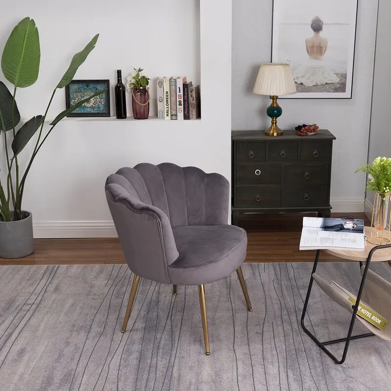 single arm accent chair set of 2 computer desk chair velvet arm chair