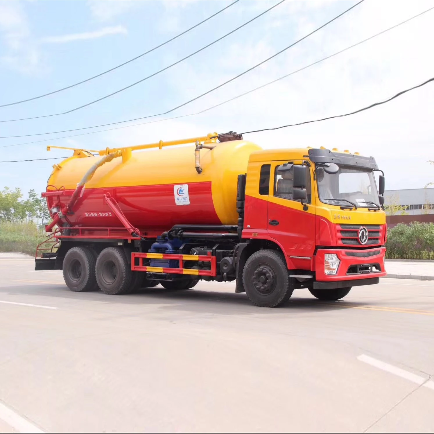  Dongfeng 6x4 грузовик для очистки и сточных