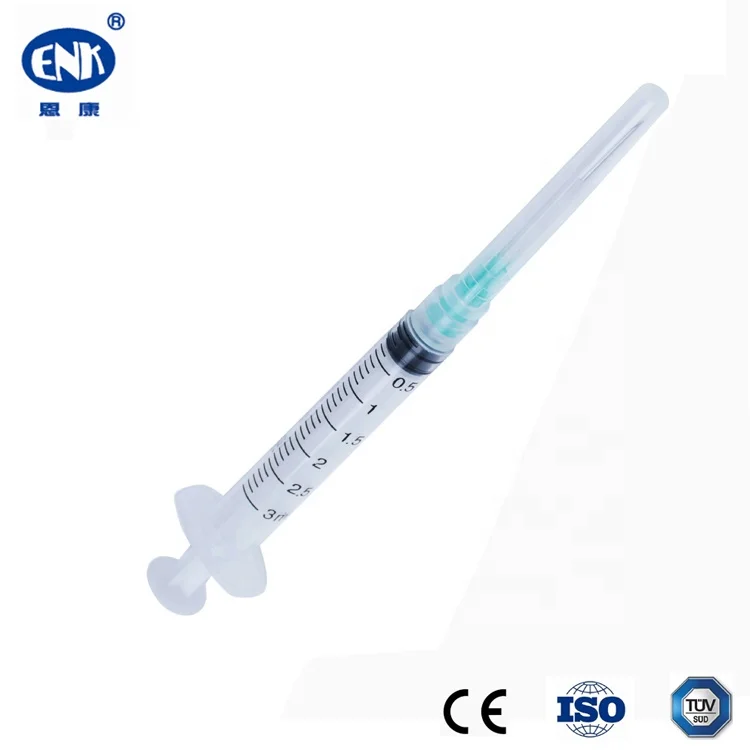 Chinese-Prices Sterile Hyperdermic Disposable 3mm 3 cc Syringes