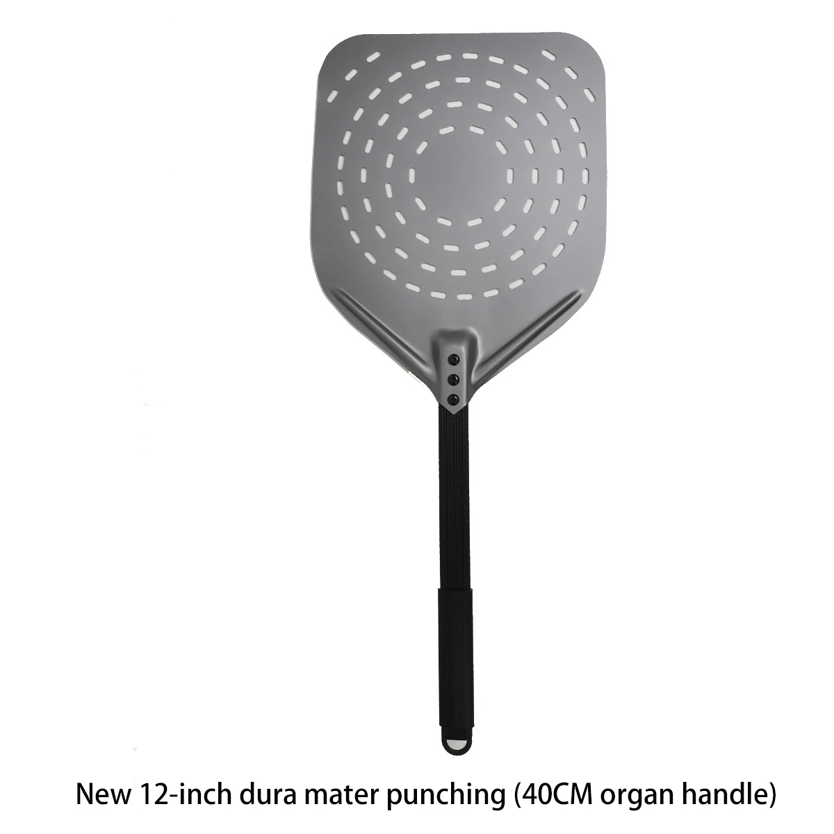 12 inch 13 inch hard film punching pizza shovel pizza transfer flip shovel consumer and commercial aluminum alloy