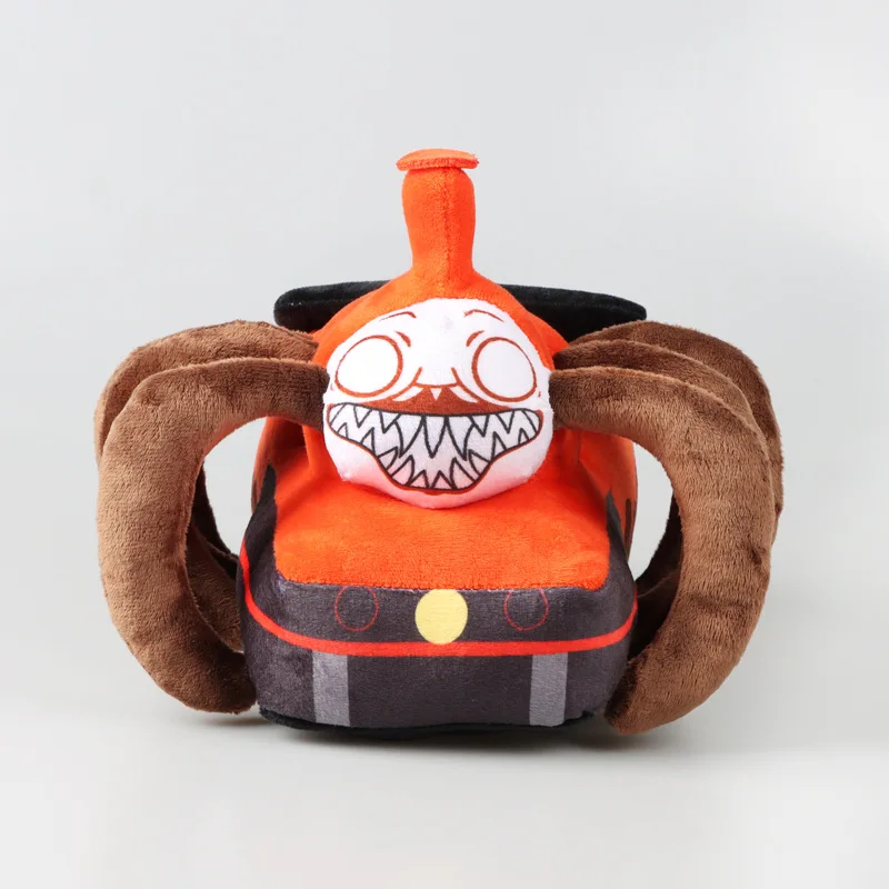 Free sample High quality new design Choo-Choo Charles plush toy pillow stuffed train doll wholesale stuffed train toys