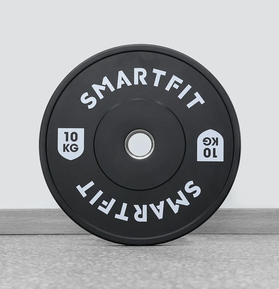 Smartfit Custom Full Rubber Plates Black Bumper Plate Rubber Barbell Plate