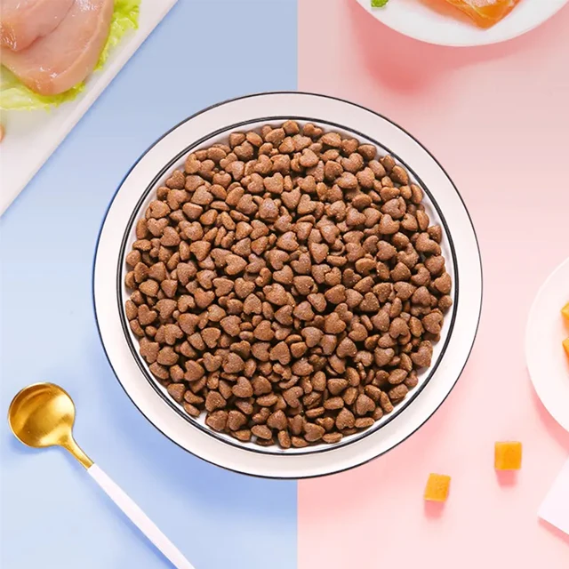 OEM ODM Chinese Low Price Pet Food 25% Protein Probiotic Puppy Content Adult Beef Flavor Cat Food Minimum $0.84 per kg