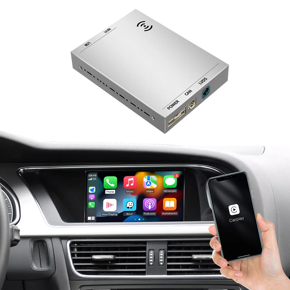 Беспроводной автомобильный интерфейс CARABC Android для Audi 3g mmi Rmc A6 A7 2012-2016 с зеркальной связью audi a6 c7 Carplay