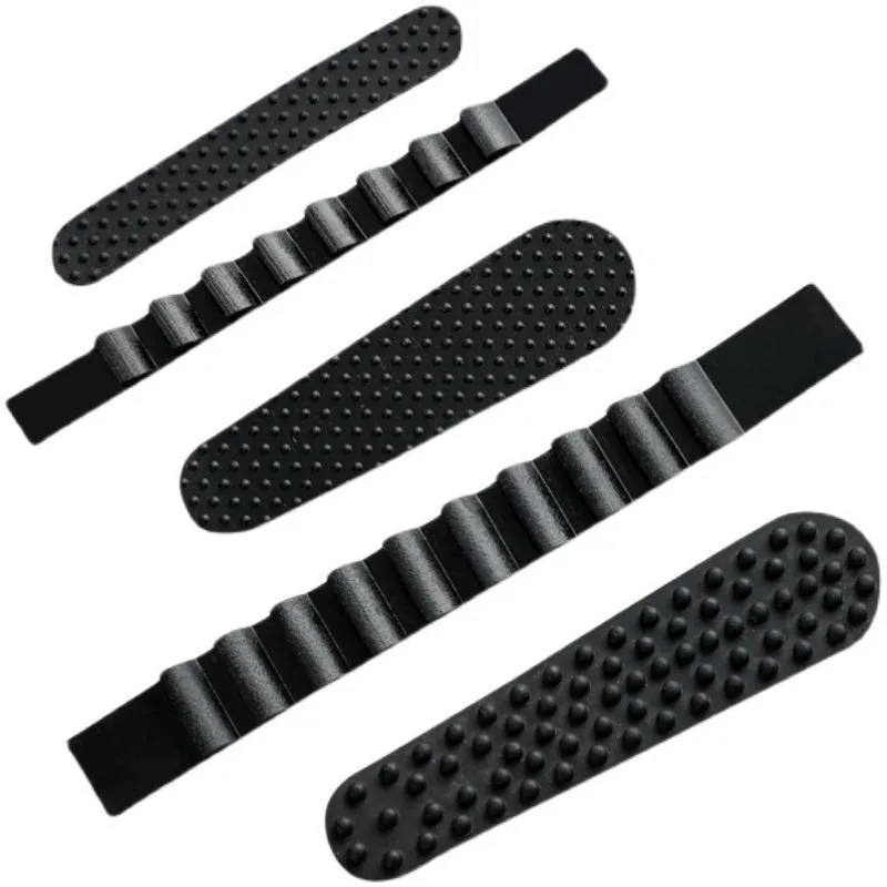 Clothing Store Solid Wood Hanger Silicone Non slip Cover Plastic Hanger Protection Transparent Shoulder Non slip Stick