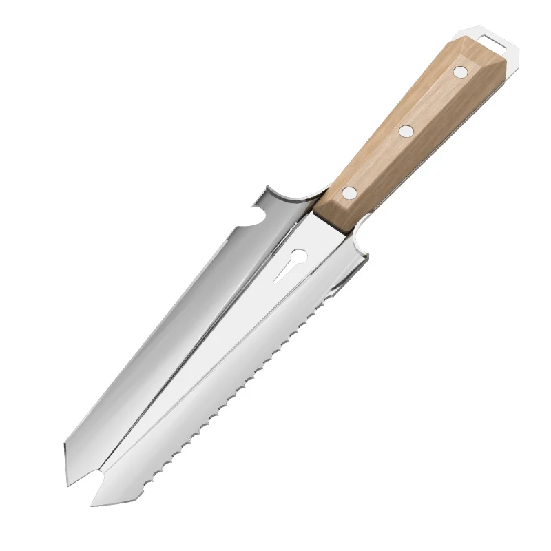 Pa De Jardim 3cr13 Garden Shovel Straight Handle Garden Shovel Hand Tools With Wooden Handle