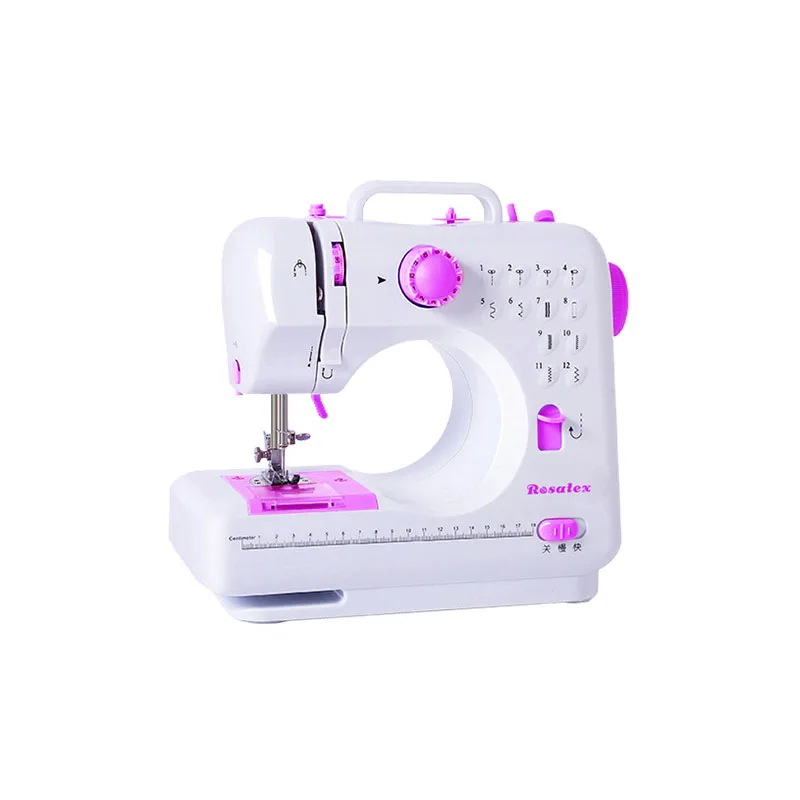 Rosatex 505a Hot Selling Durable Small Domestic Mini Multi-Function Silai Machine