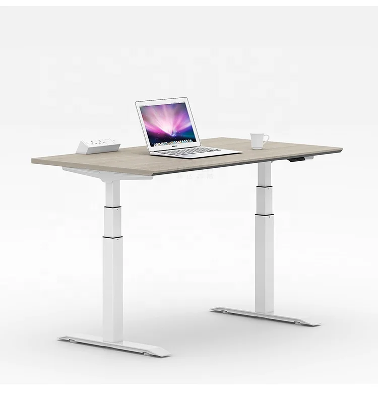 
2021 office customized furniture office desk Electric adjustable height Lifting table office supply Certified 