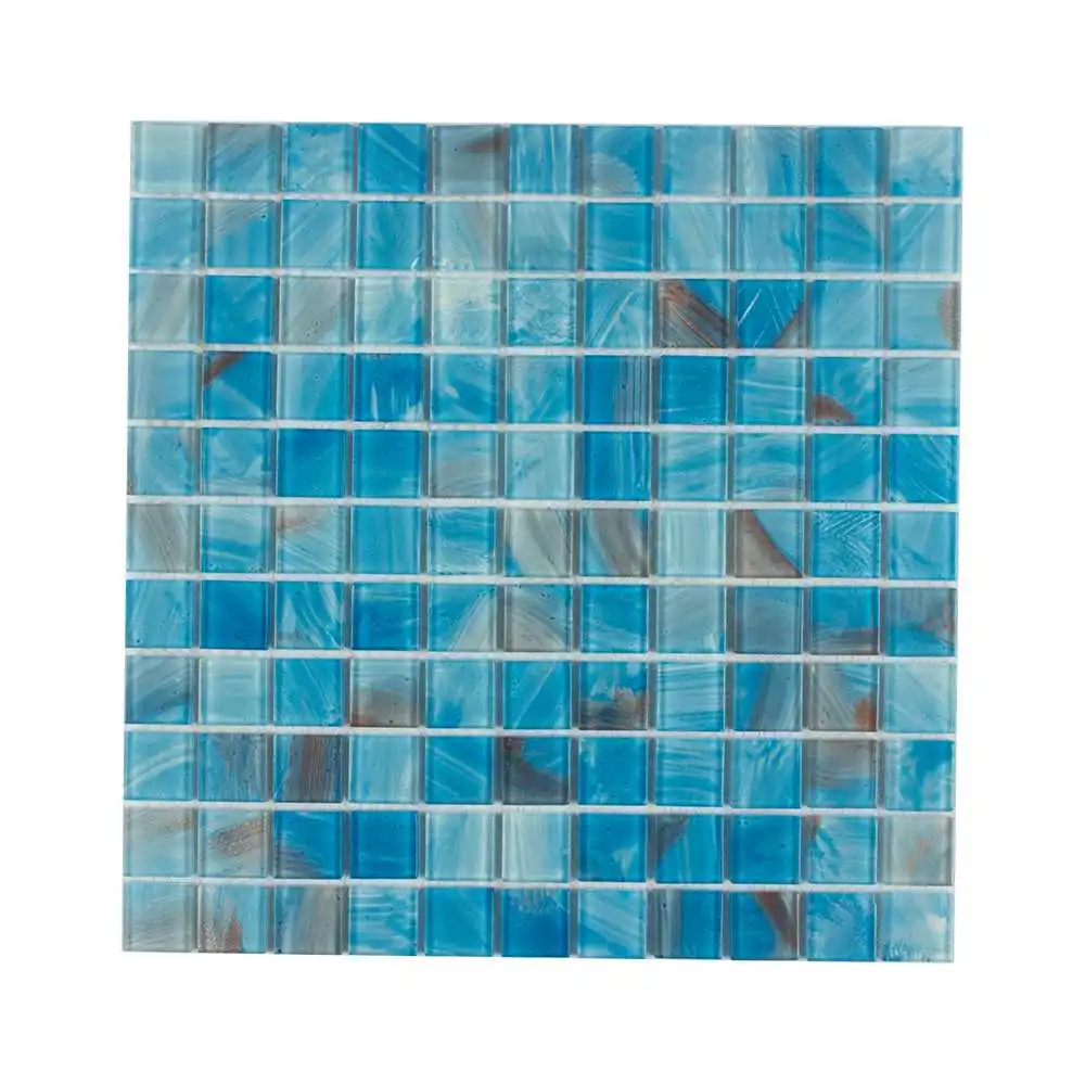 cheap price good quality tiles foshan mosaic factory swimming pool tiles and decoration wall crystal glass mosaic tile
