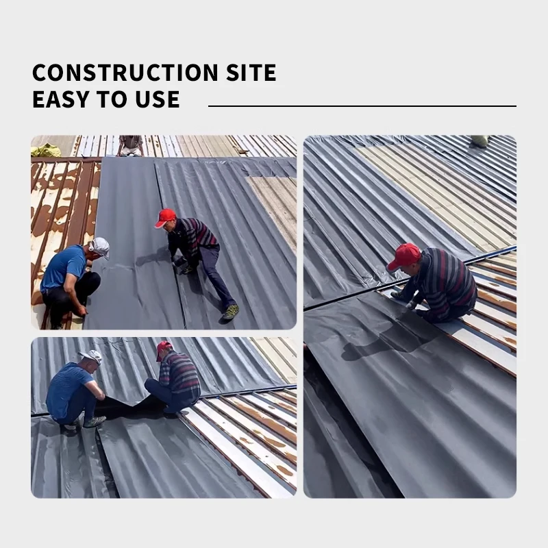 Self-Adhesive Modified Bitumen Waterproof Roofing Membrane Sheet Premium Surface Material