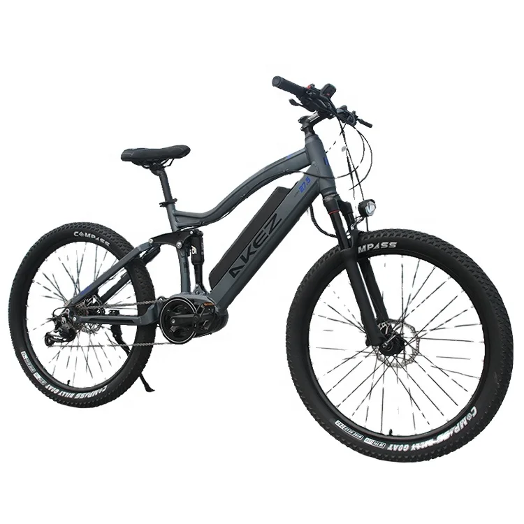 Electric bike fast moped mtb aluminum alloy frame electric bicycle 27.5 inch mid drive battery 48V 350W ebike for adults