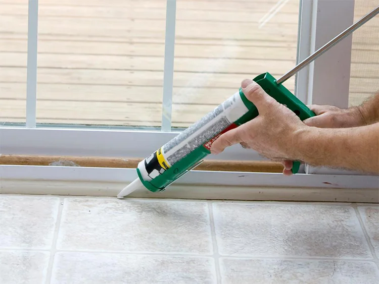 Window sealant make of water based acrylic resin emulsion