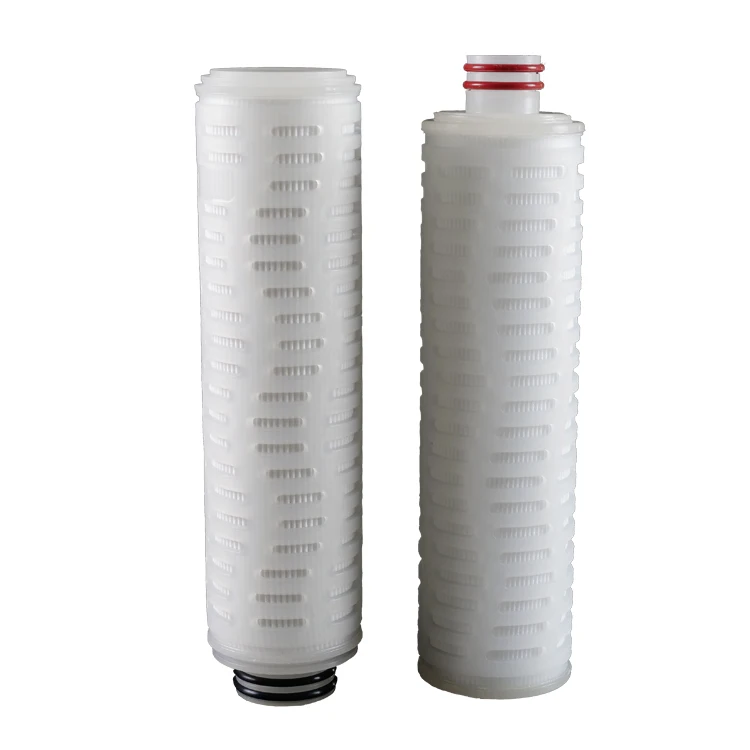 Good price  022 0.45 0.5 Micron 10 20 inch PP pleated Filter Cartridge Sterile filtration bacterial interception filter