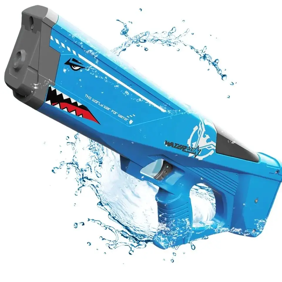 Songkran летняя игра на открытом воздухе игрушка Акула Электрический водяной пистолет автоматический абсорт воды Супер шутер для детей