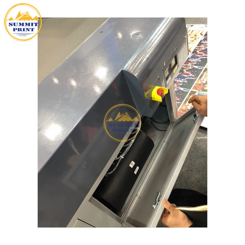 UV Flatbed Summit Printer Print Wood Plexiglass Metal Glass Mirror 2513 UV Printer