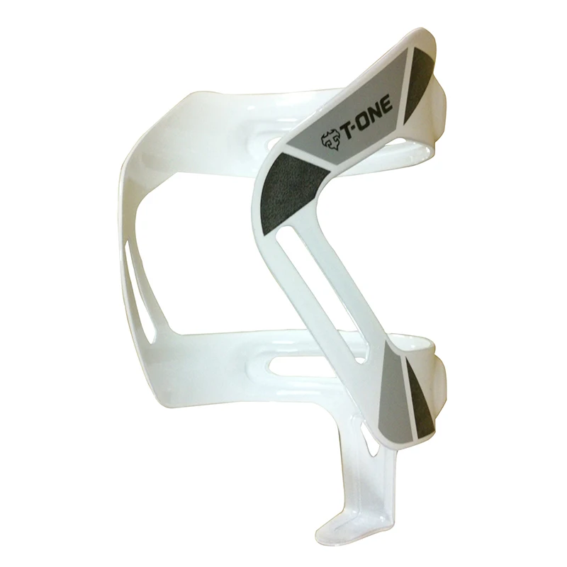 
Anyway Adjustable Cycing Bottle Cage Reflective Aluminum Alloy Side Cage White 