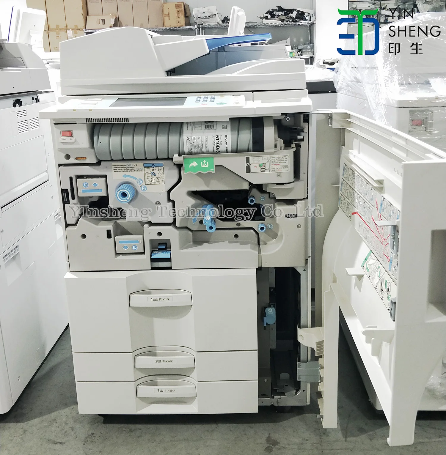 Low Price Ricoh B/W Copier Refurbished A3 Photocopier For Ricoh MP8001